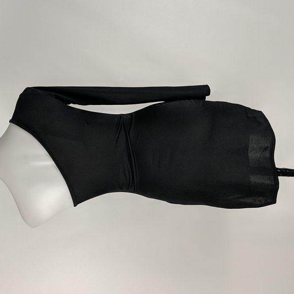 Pretty Little Thing Women's Dress Size 10 One Shoulder Long Sleeve Bodycon NEW - Picture 5 of 10